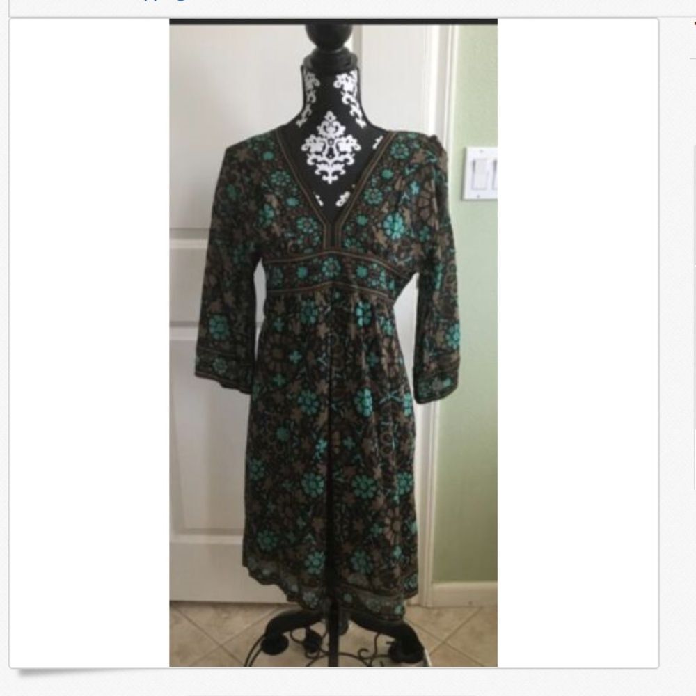 Trina Turk Long Sleeve Floral Dress – Great Pre-Loved Condition!
